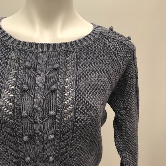 Mason Scotch Button Accent Pom Pom sweater - Picture 2 of 5